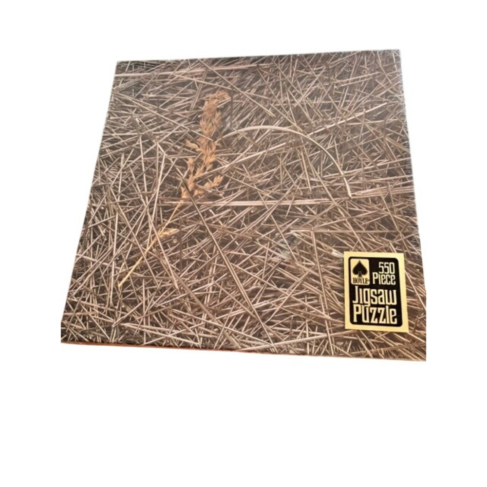 Hoyle Hay in a Needle Stack Jigsaw Puzzle 550-Piece Vintage Challenging Sealed
